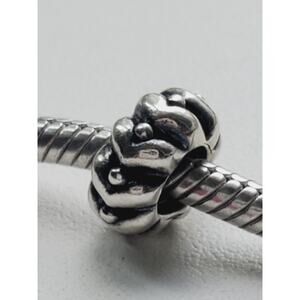 Pandora Heart Beats Spacer 790450 Retired Authentic ALE Sterling Silver